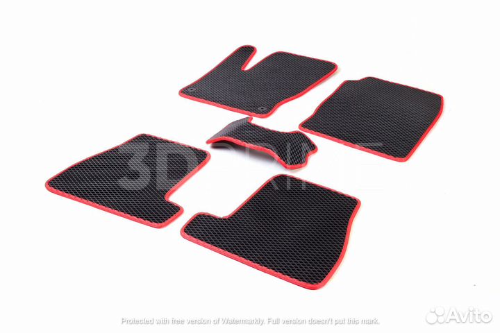 Коврики EVA (Ева) на Renault Clio 3 2005 - 2009