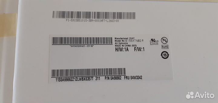 Матрица для ноутбука lenovo g505