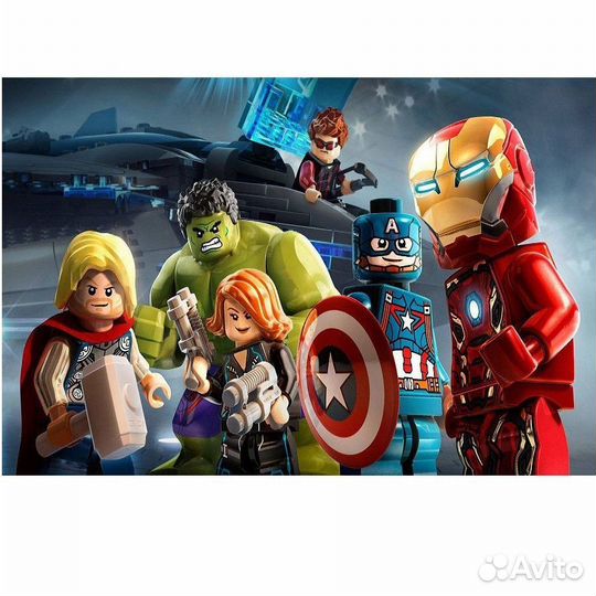 PS4 Lego Marvel Avengers Новый