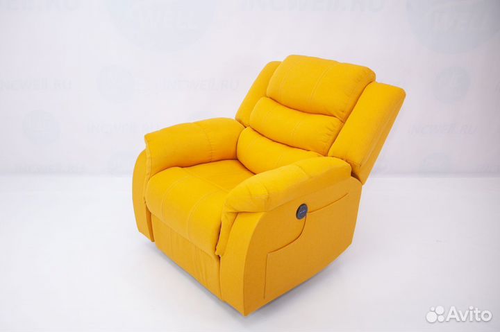 Реклайнер в рогожке