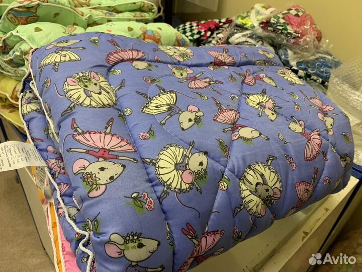 Детское одеяло холофайбер 110*140см