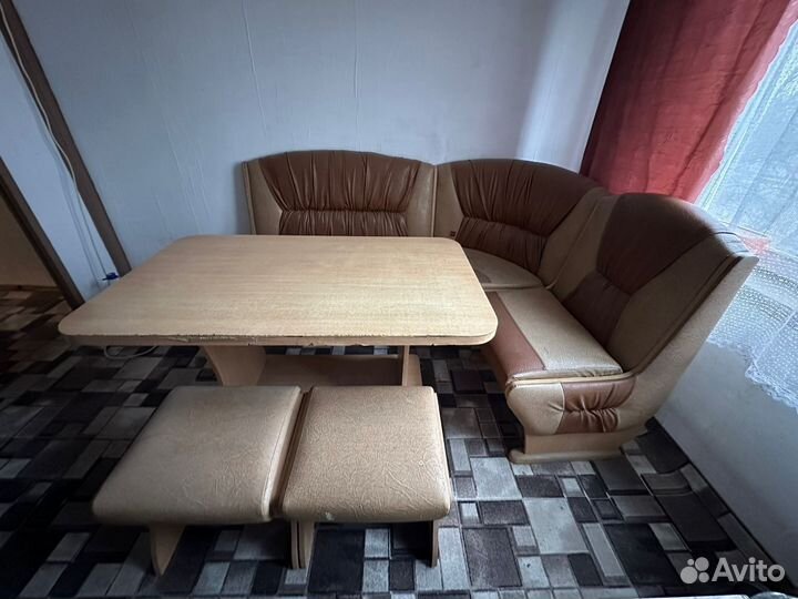 Кухонный мягкий уголок бу