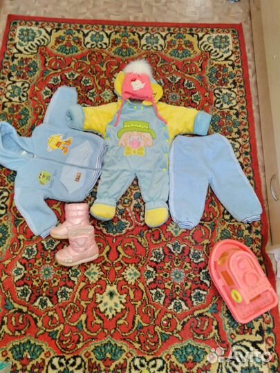 Детские вещи пакетом для девочек 86 92