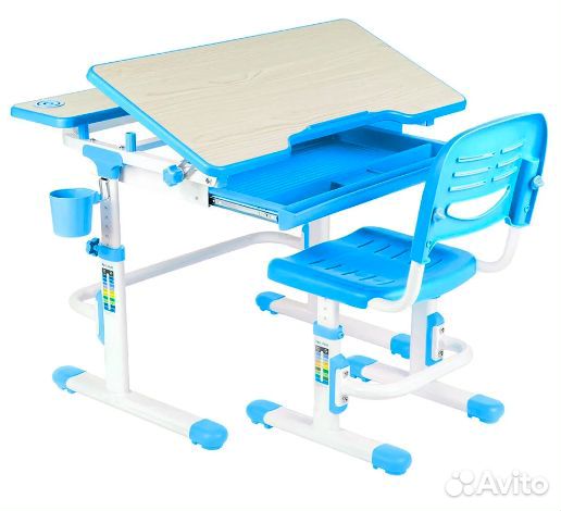 Парта детская растущая со стулом