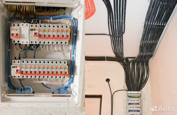 Услуги электрика. Электромонтаж