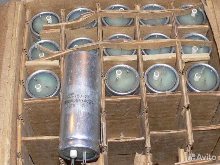 Конденсаторы К50-27 (В) разные номиналы много, нов