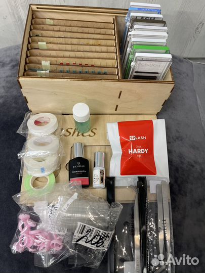 Стартовый набор/материалы для наращивания ресниц