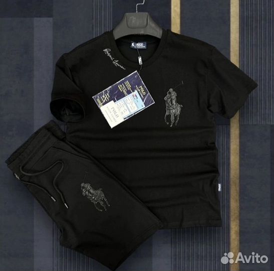 Костюм летний футболка шорты Polo ralph lauren