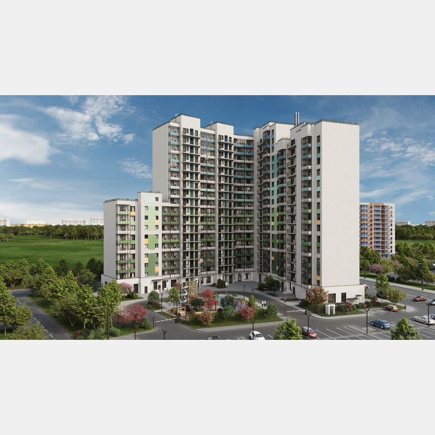 2-к. квартира, 57,8 м², 14/15 эт.
