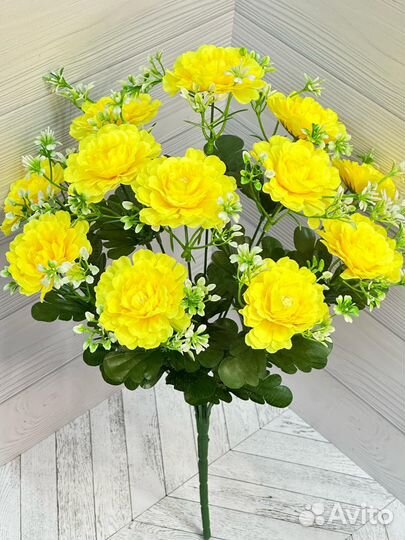 Искусственные цветы упаковка 20 штук