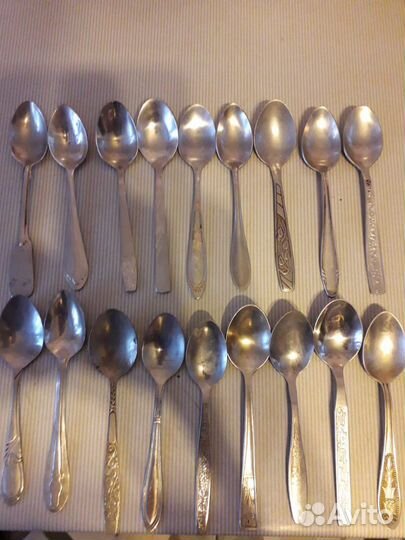 Вилки ложки половники СССР