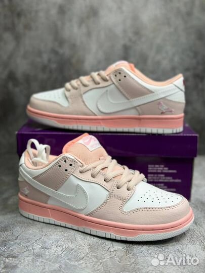 Кроссовки nike sb dunk low purple pigeon