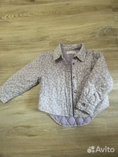 Рубашка утепленная zara 116