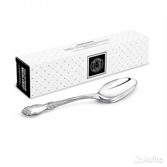 Ложка столовая Серебряная роза посереб