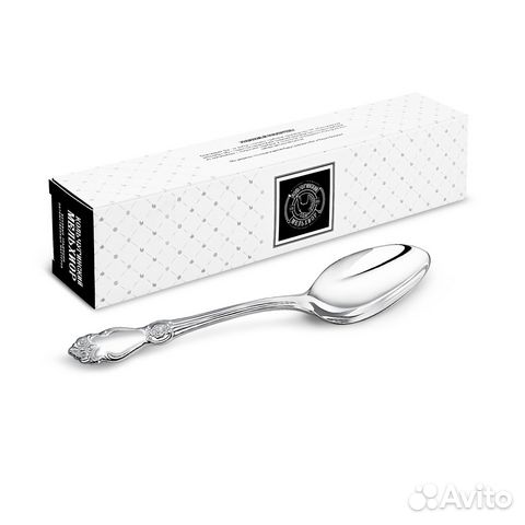 Ложка столовая Серебряная роза посереб