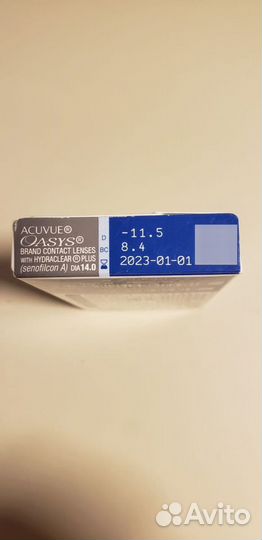 Линзы контактные acuvue oasys -11,50