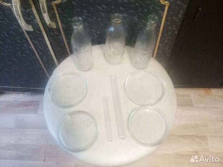Мед.посуда Пробирки,бутылки и тд.ссср