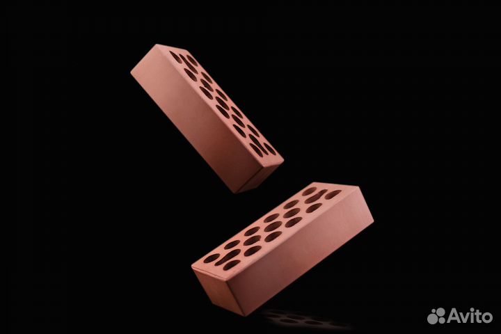 Кирпич облицовочный kerma бордо