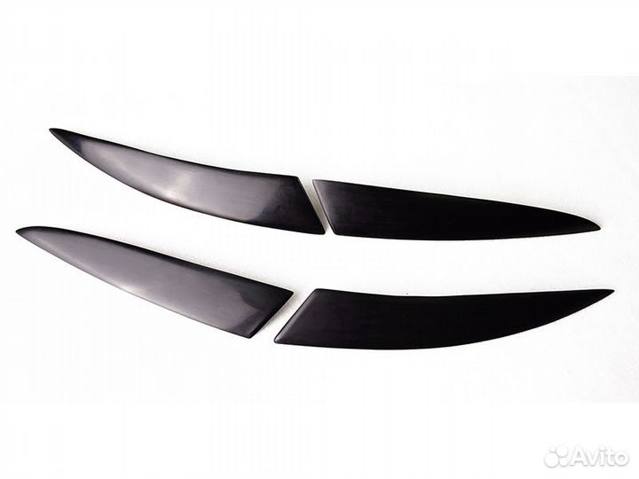 Реснички на фары для Chevrolet Lacetti хэтчбек