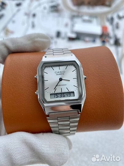 Часы casio quartz унисекс