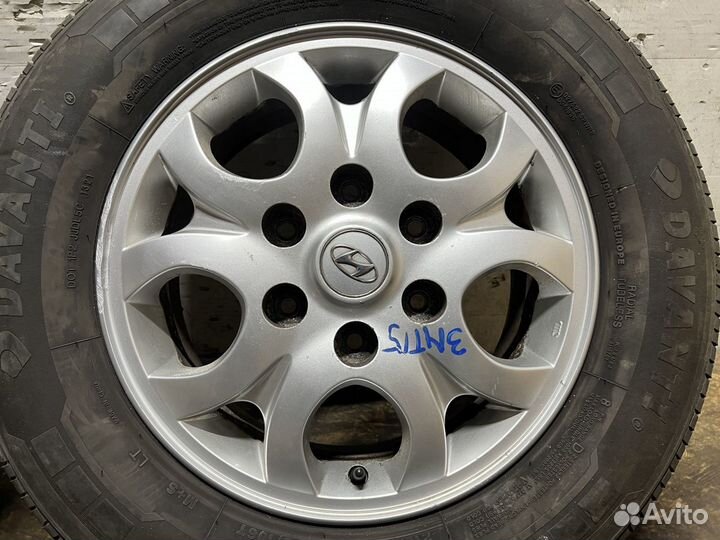 Колеса в сборе 215/70R16C 6/139.7 Hyundai H1