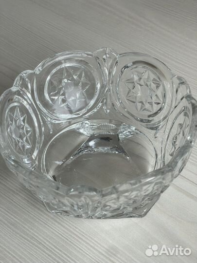 Конфетницы хрустальные