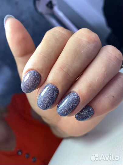 Модель на маникюр с покрытием