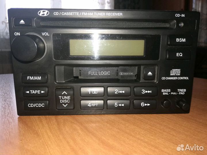 Автомагнитола Hyundai штатная