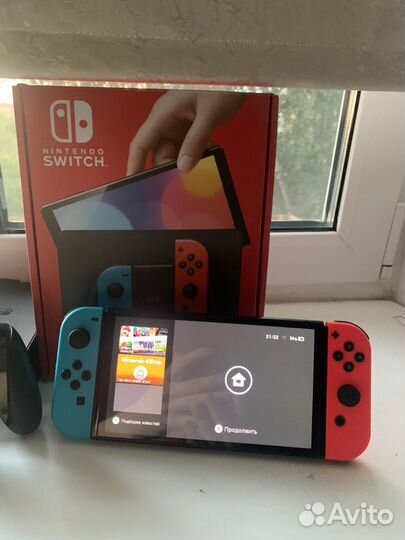 Игровая приставка nintendo switch oled