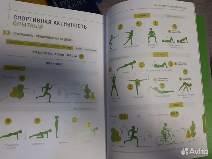 Книга о спорте и питании