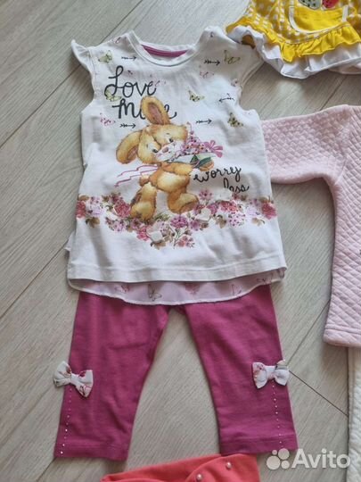 Вещи качественные пакетом на девочку 92 98