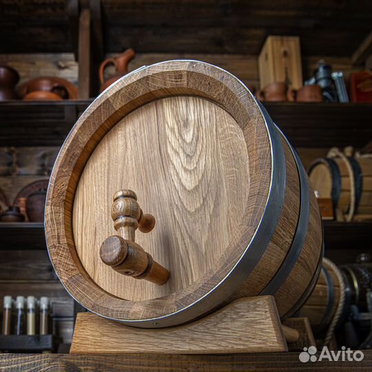Бочка дубовая 10 литров