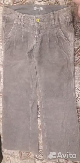 Джинсы вельветовые клеш