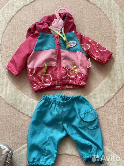 Одежда для куклы беби борн