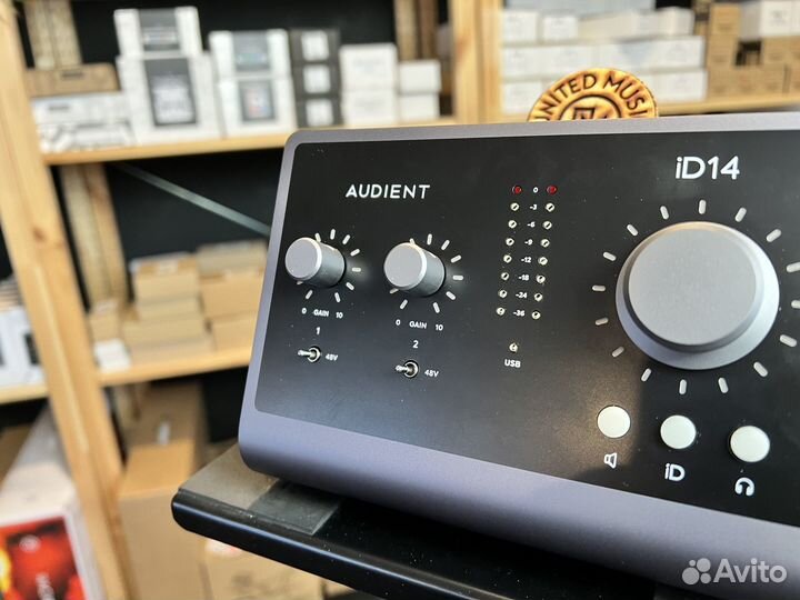 Аудиоинтерфейс Audient iD14 mkii в Наличии