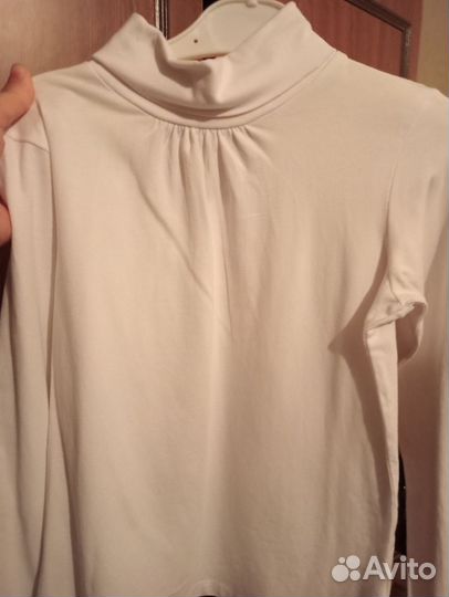 Блуза школьная и кардиган для девочек цена за одну