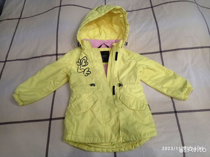 Куртка демисезонная для девочки 104