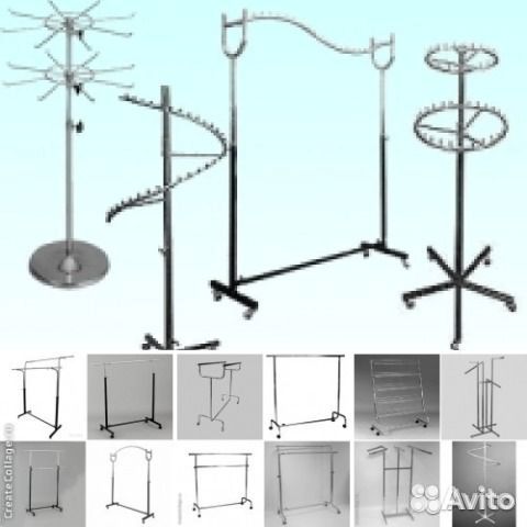 Вешала для одежды для магазинов