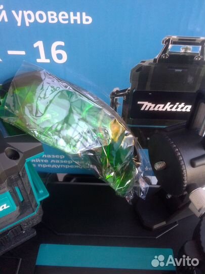 Лазерный уровень Makita 4D нивелир 16 линий