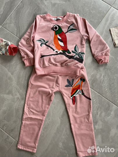 Вещи пакетом на девочку 86 - 98