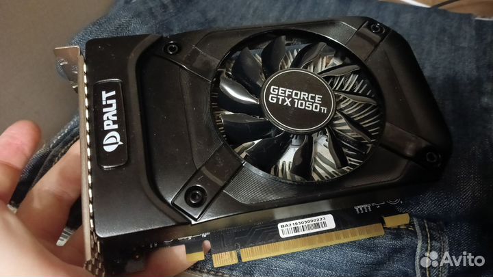 Видеокарта gtx 1050 ti 4gb