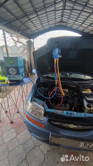 Заправка фреоном авто