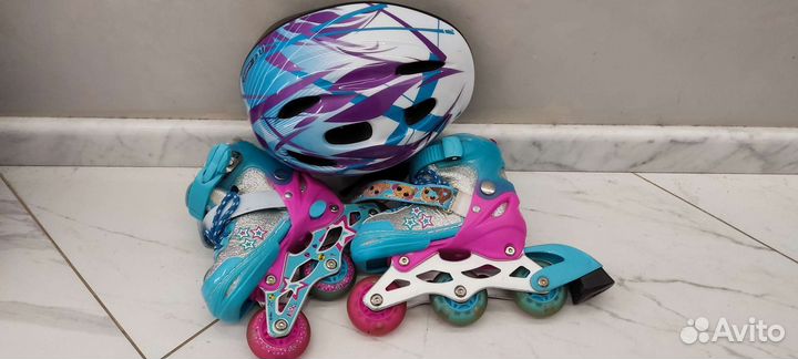 Детские ролики и защита