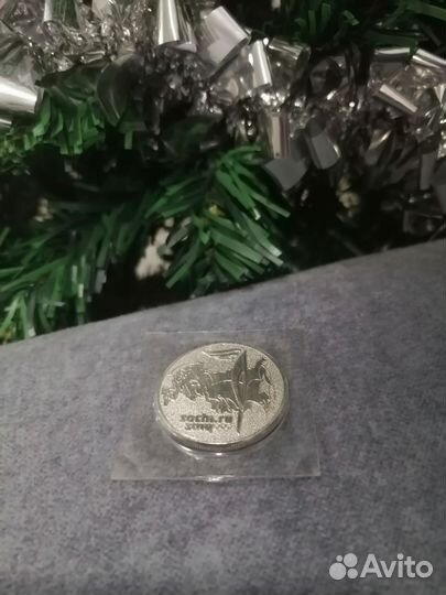 Монета сочи 2014