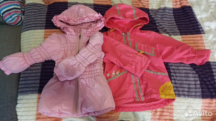 Куртки демисезонные, одежда пакетом