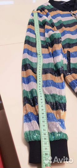 Бомбер tommy hilfiger для девочки, оригинал, р134