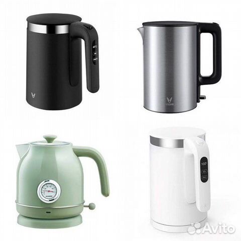 Чайник xiaomi с датчиком температуры, умный