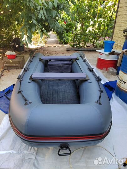 Лодка Хантер 330А с мотором Тарпон 5