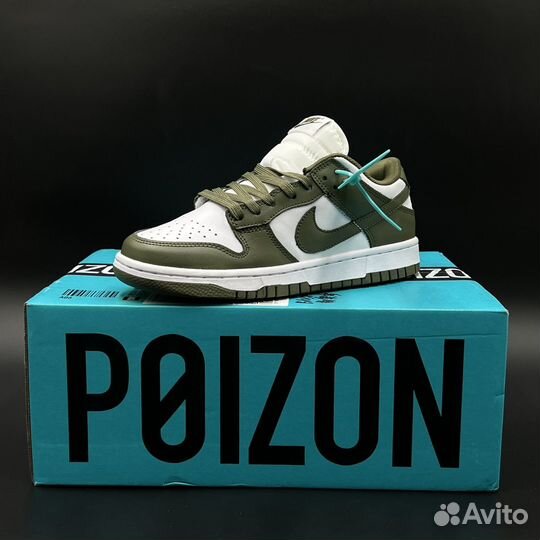 Кроссовки Nike sb dunk low green