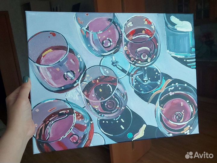 Картина маслом на холсте